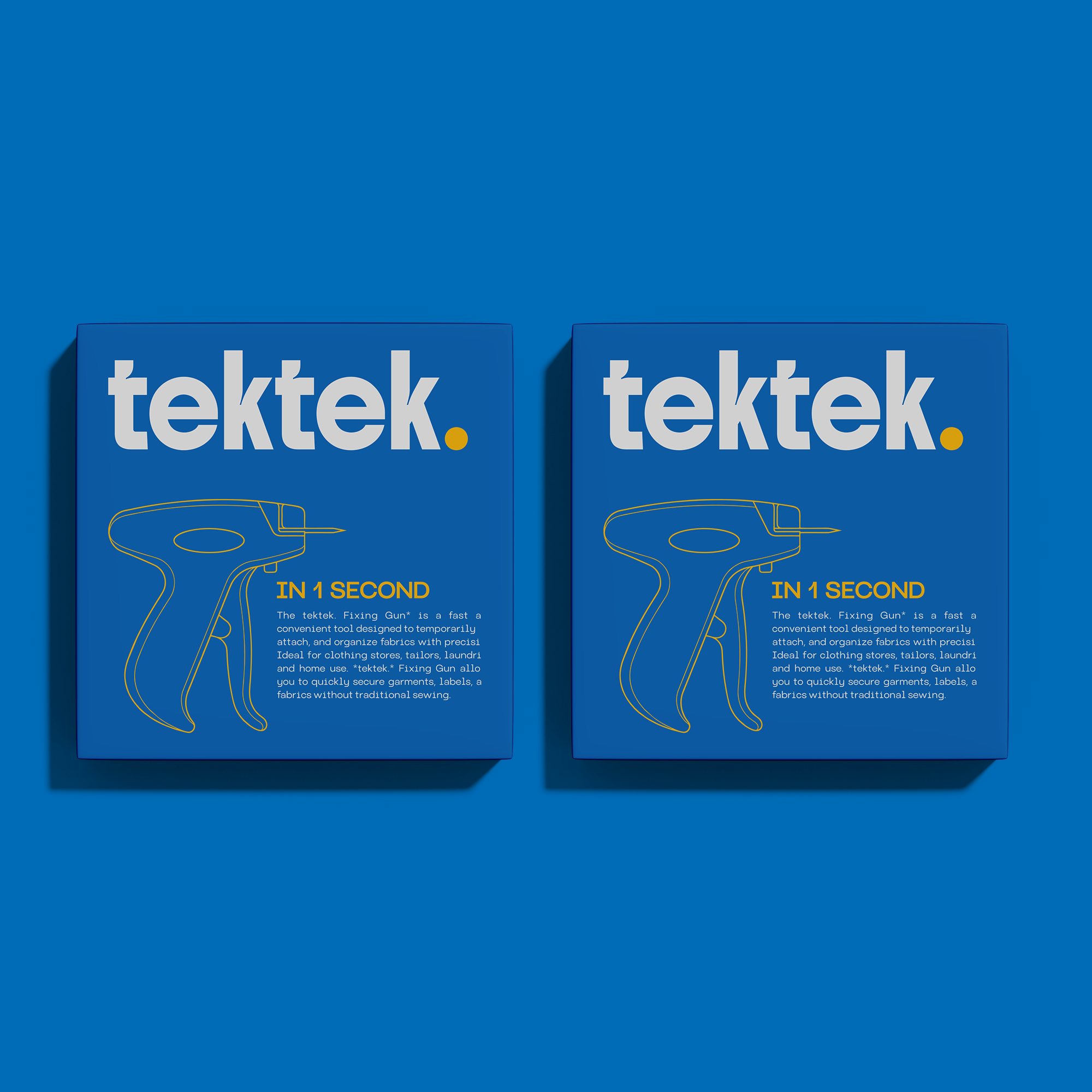 2 Pcs Bundle "tektek. Fabric Fine Stitcher"