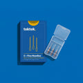 tektek Fine Needles 3 pcs – replacement needles for the tektek Fabric Fine Stitcher, carton and clear case